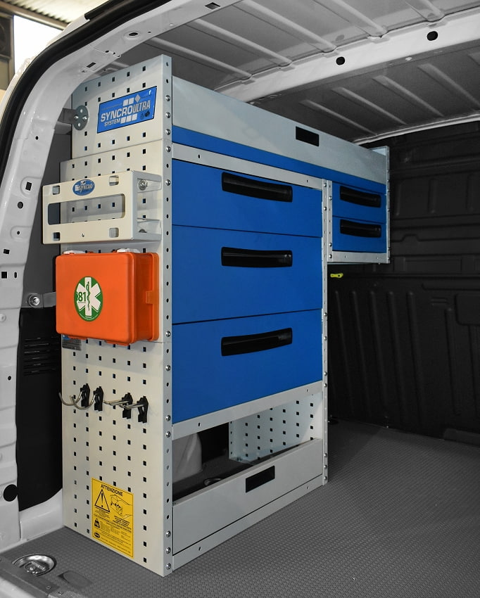 02 Partner con cassetti e accessori Syncro Ultra Svizzera