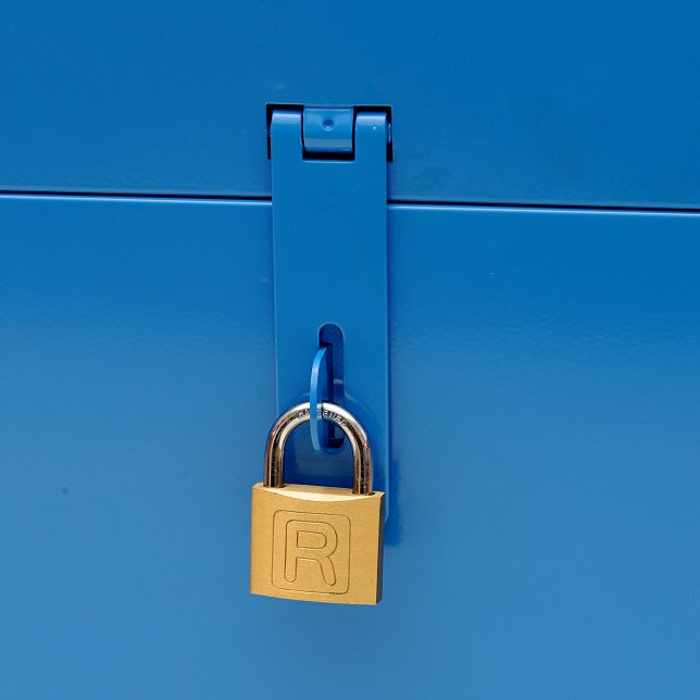 04 BAULE per furgoni dettaglio cerniera per lucchetto Svizzera