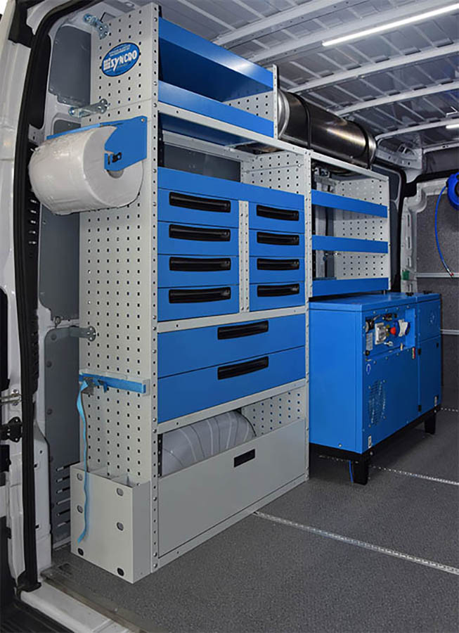 04 macchina combinata generatore e compressore da Syncro System Svizzera