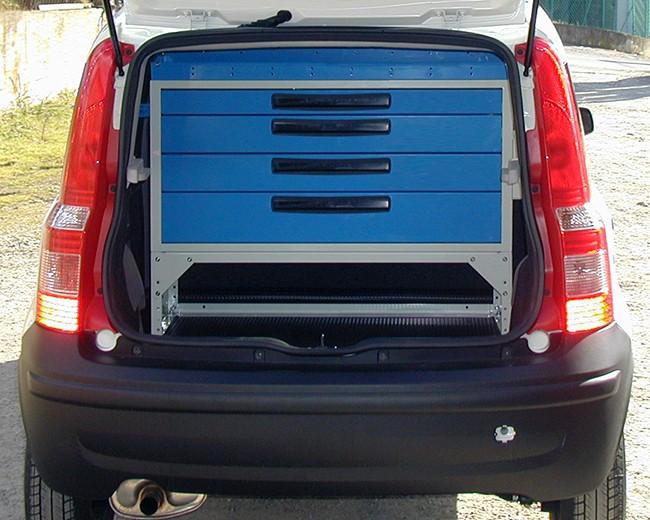 1 Fiat Panda con arredi Syncro Svizzera