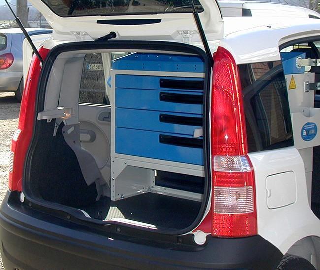 3 Cassettiera per Panda Fiat Syncro Svizzera