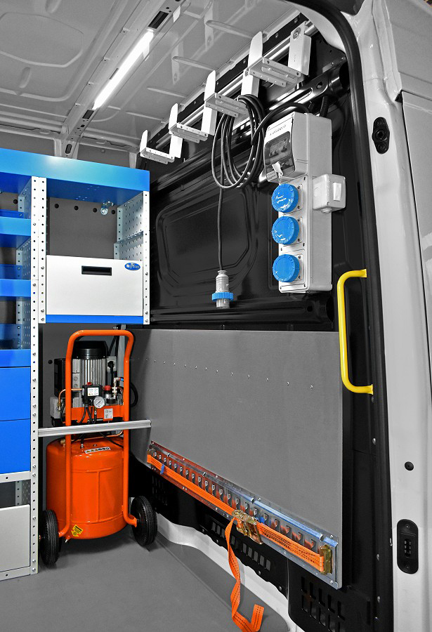 Compressore trasportabile per furgoni Syncro Svizzera