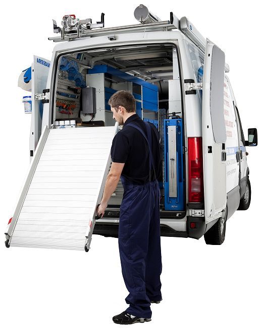 Pedana di carico per furgone Svizzera